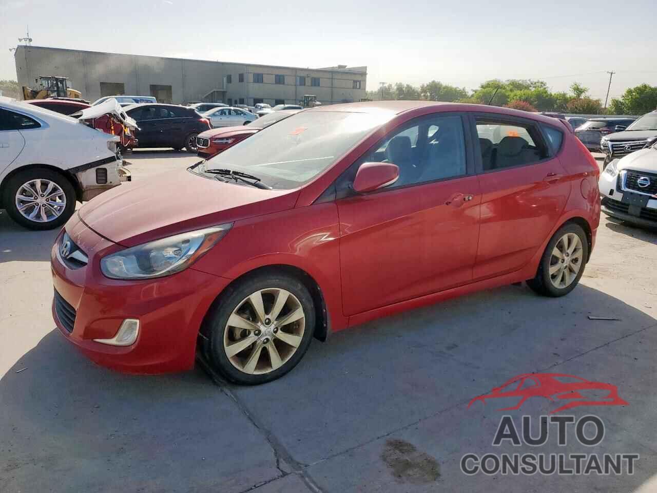 HYUNDAI ACCENT 2013 - KMHCU5AE0DU075817