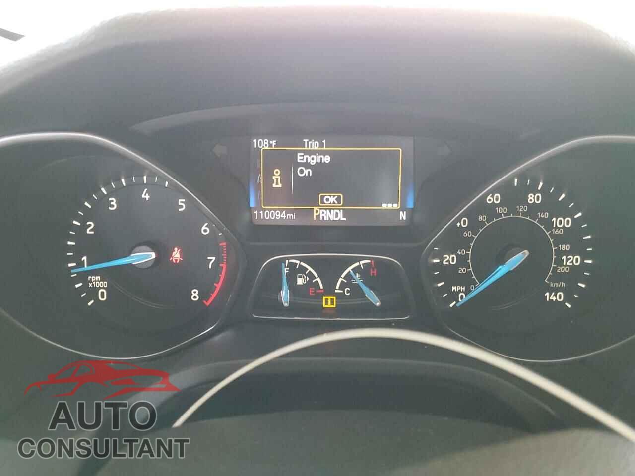 FORD FOCUS 2016 - 1FADP3F23GL351376