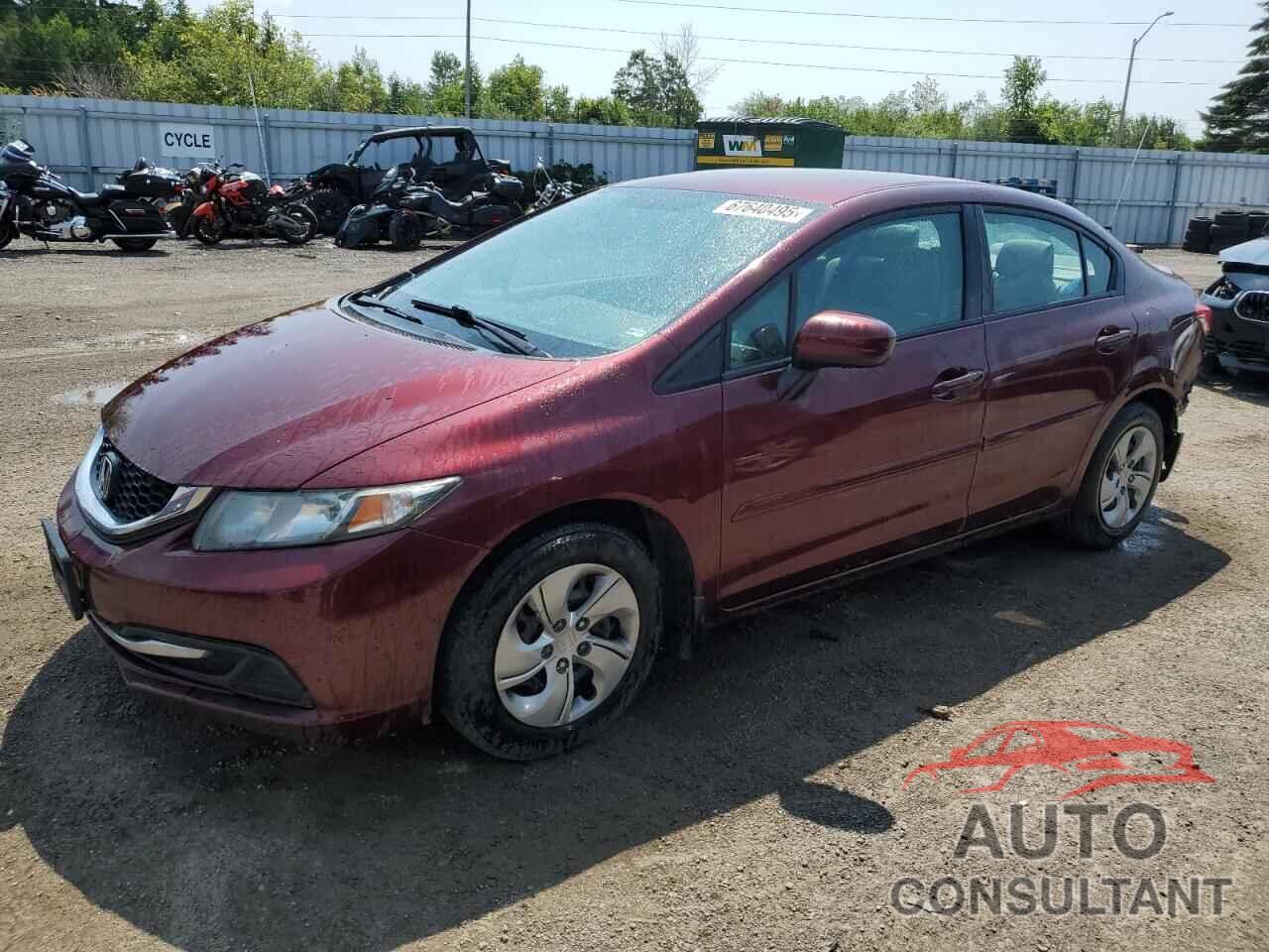 HONDA CIVIC 2014 - 2HGFB2F41EH020448