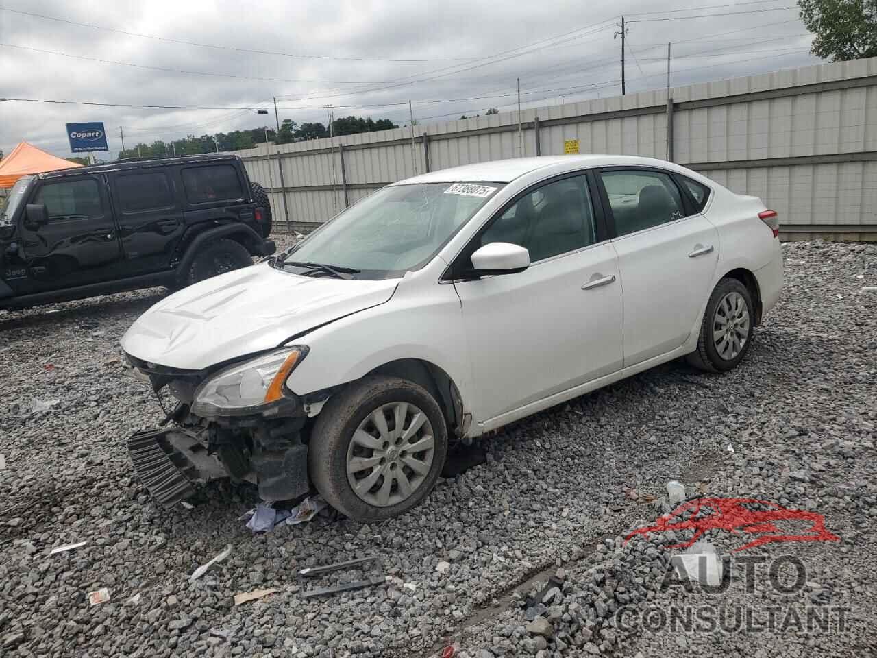 NISSAN SENTRA 2014 - 3N1AB7APXEY335477