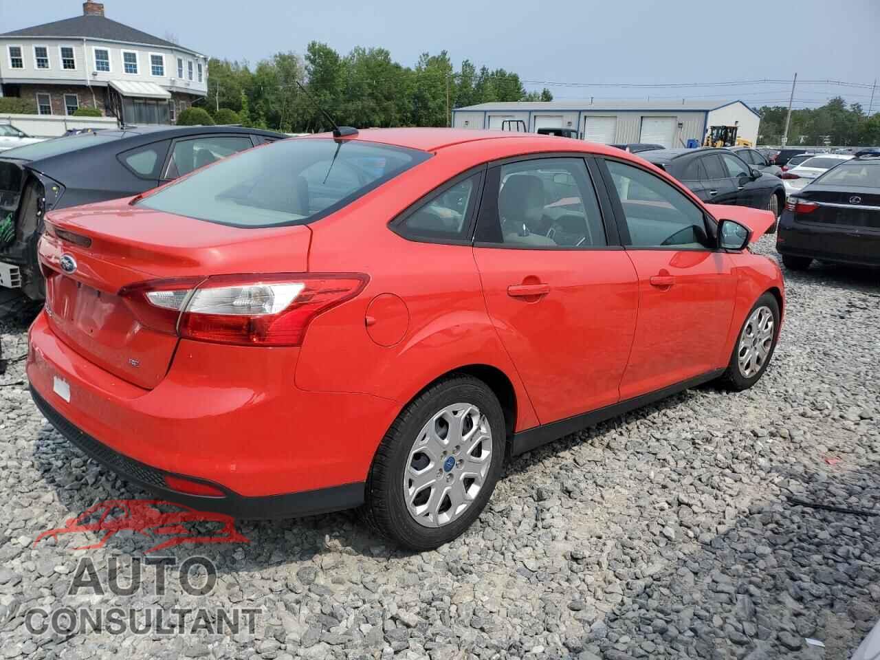 FORD FOCUS 2012 - 1FAHP3F2XCL306589