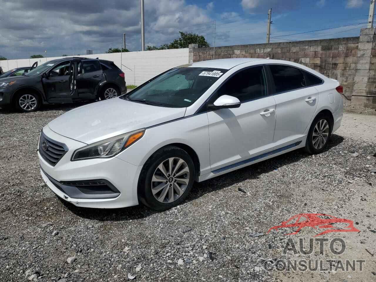 HYUNDAI SONATA 2016 - 5NPE34AF3GH332356