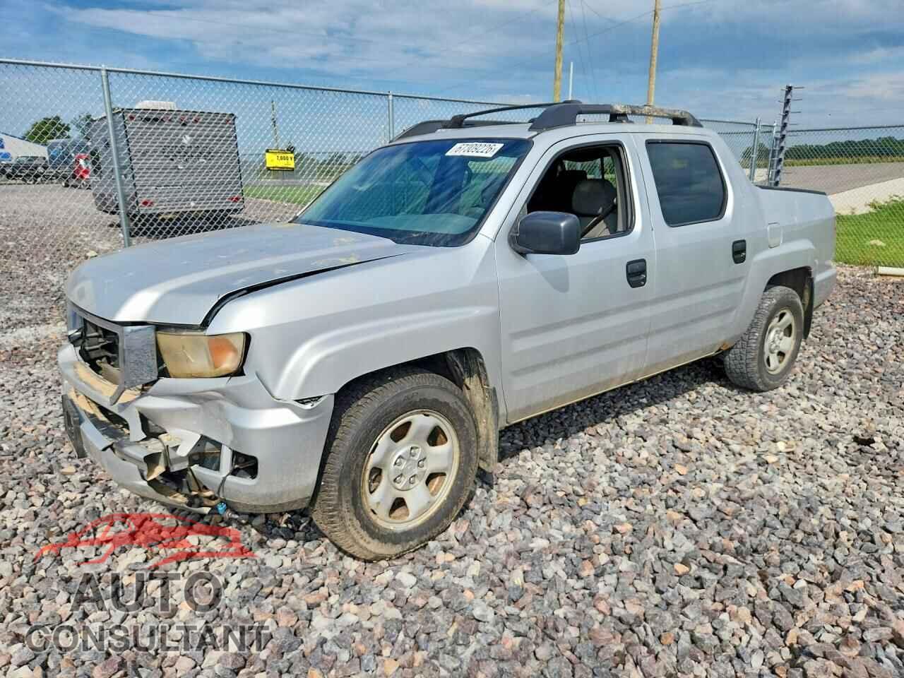 HONDA RIDGELINE 2009 - 5FPYK16279B105913