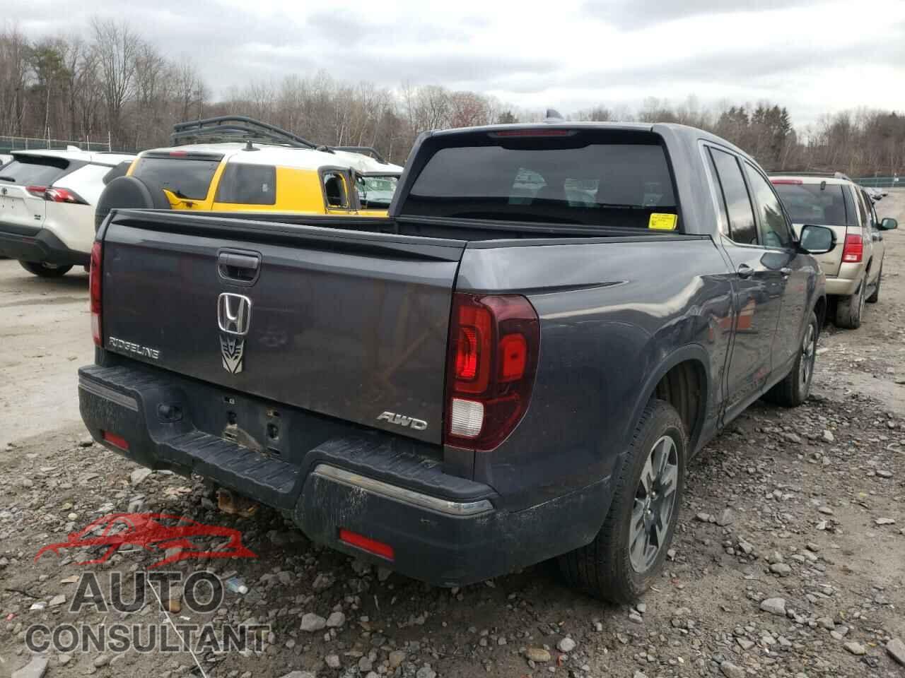 HONDA RIDGELINE 2017 - 5FPYK3F57HB038976