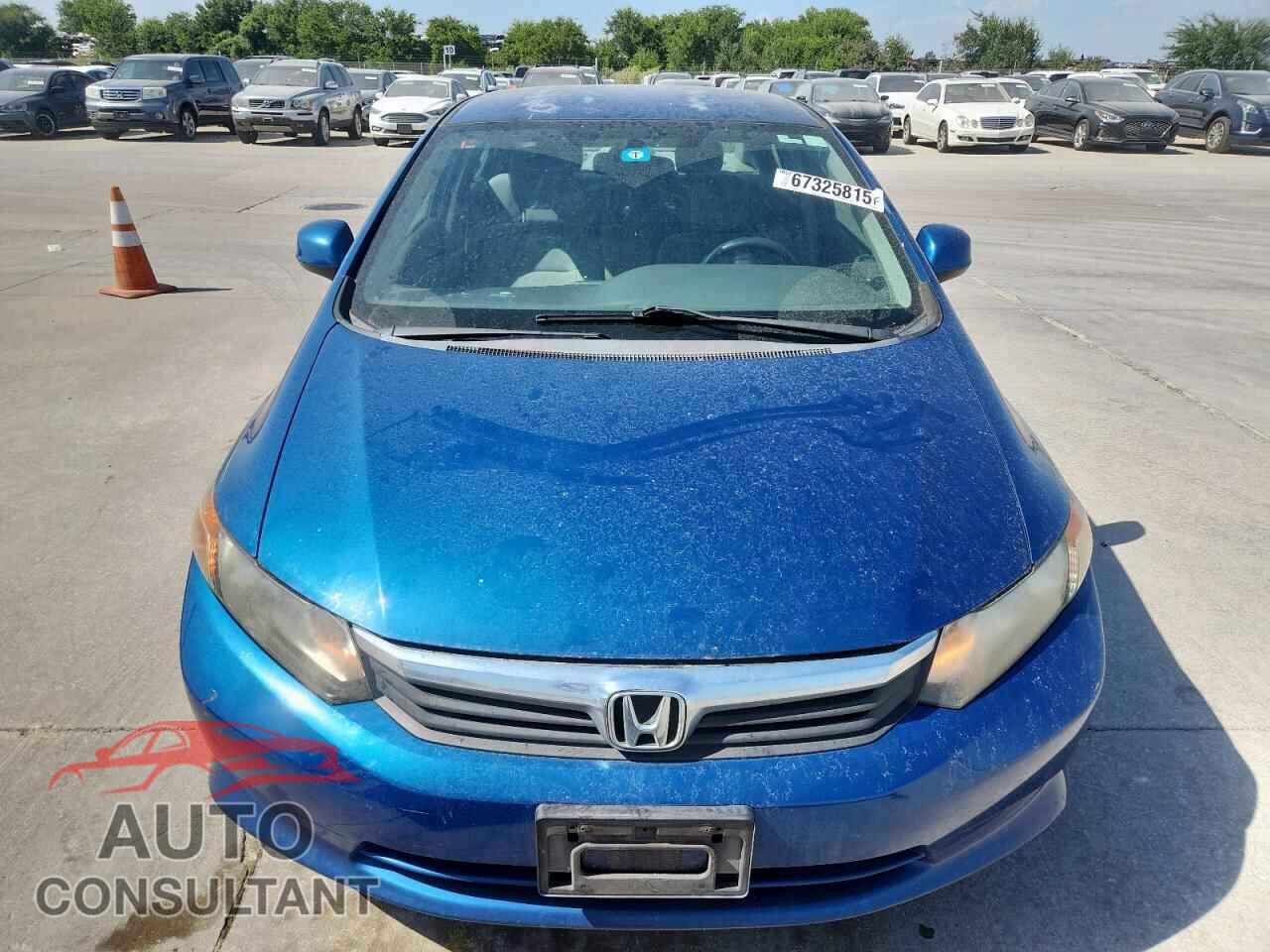 HONDA CIVIC 2012 - 2HGFB2F5XCH581611