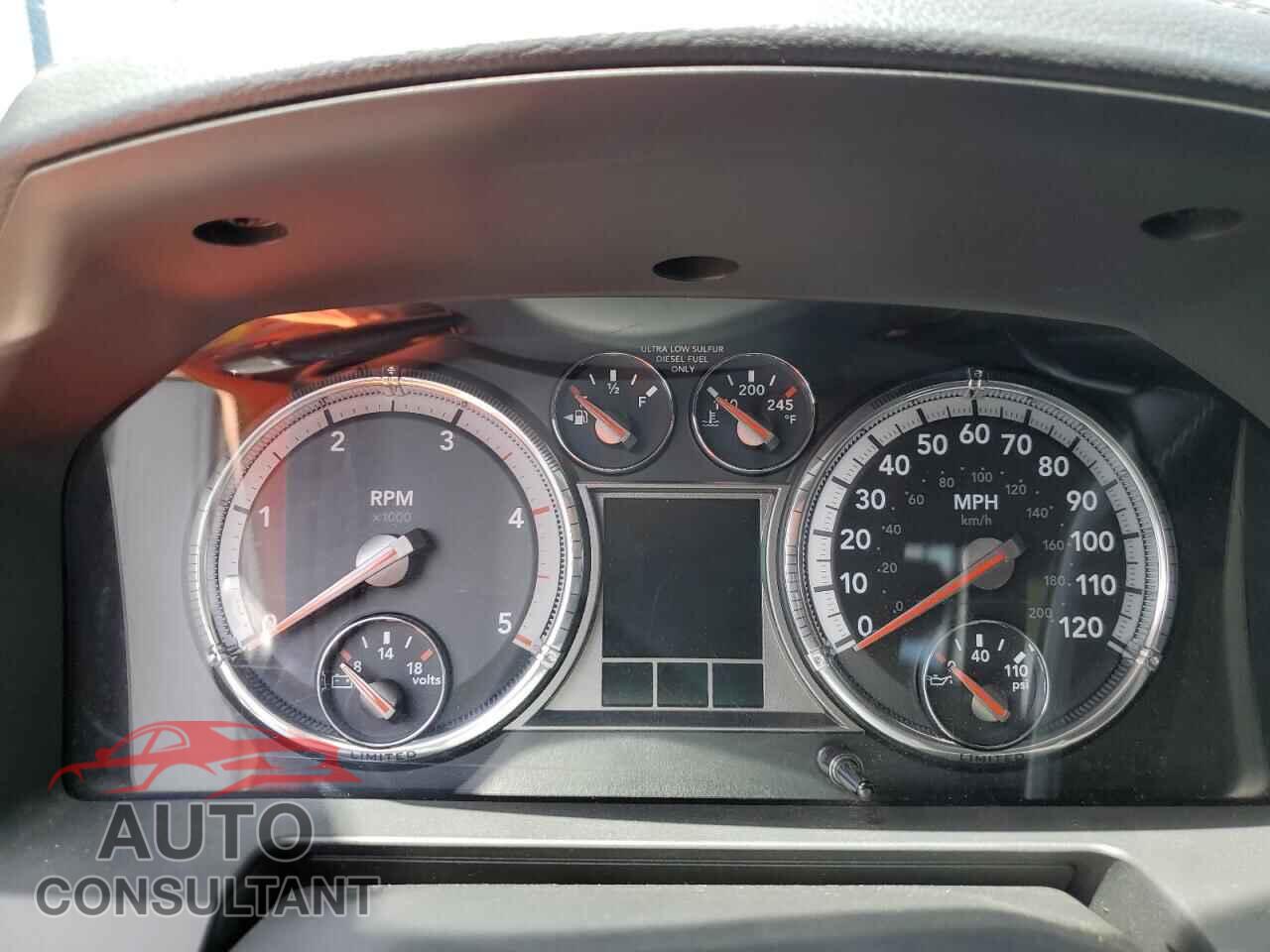 DODGE RAM 2500 2012 - 3C6UD5PL8CG265582