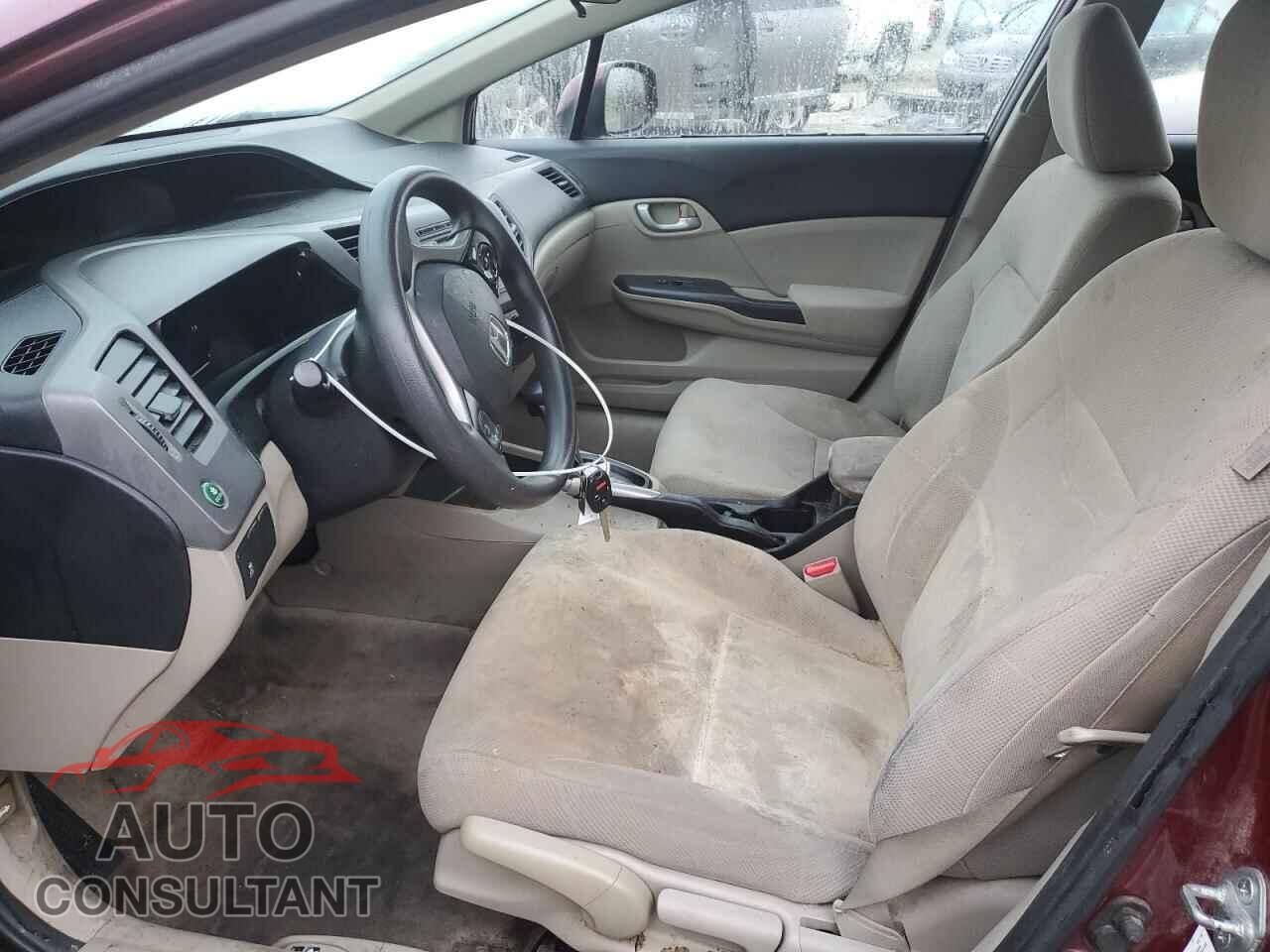 HONDA CIVIC 2012 - 2HGFB2F55CH542506