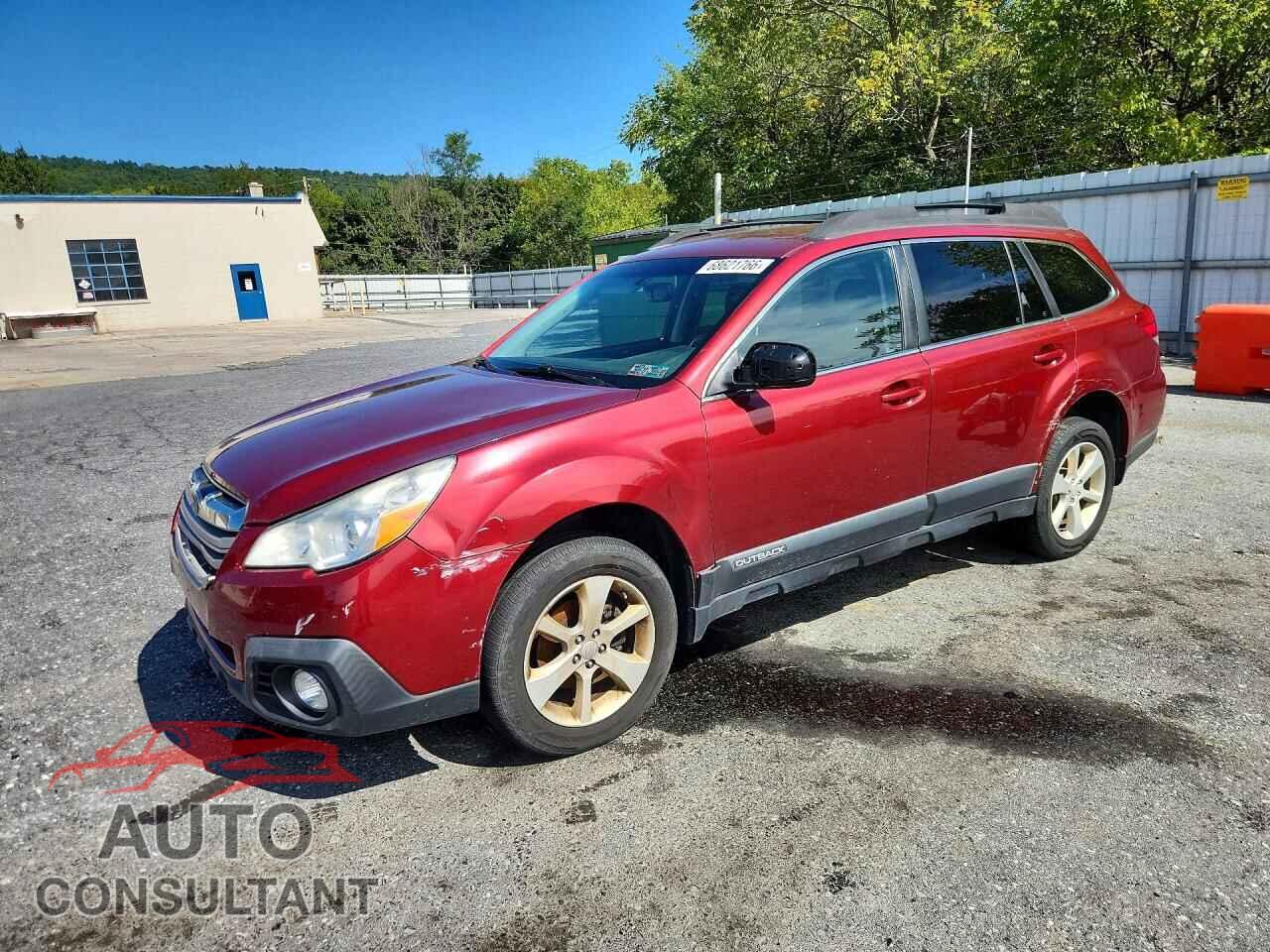 SUBARU OUTBACK 2014 - 4S4BRBCC3E3245084