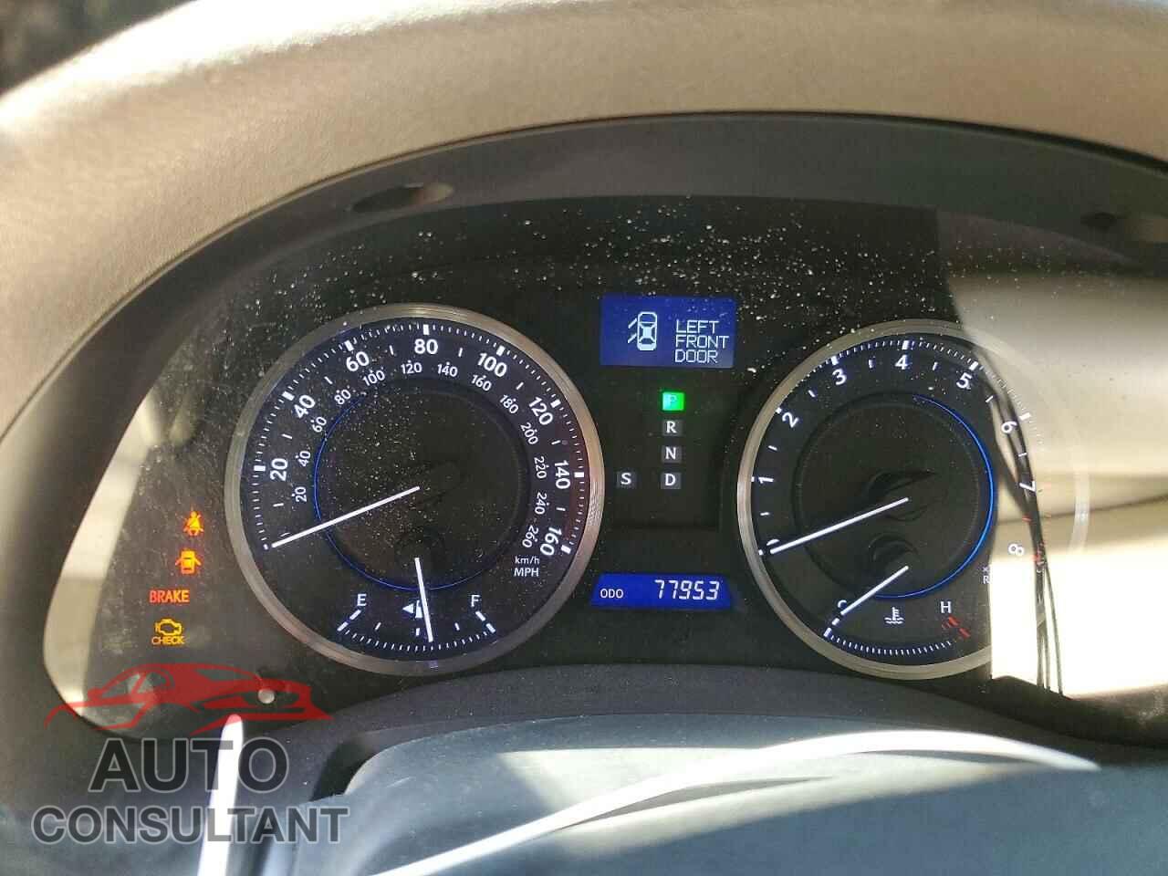 LEXUS IS 2011 - JTHCF5C20B2035309