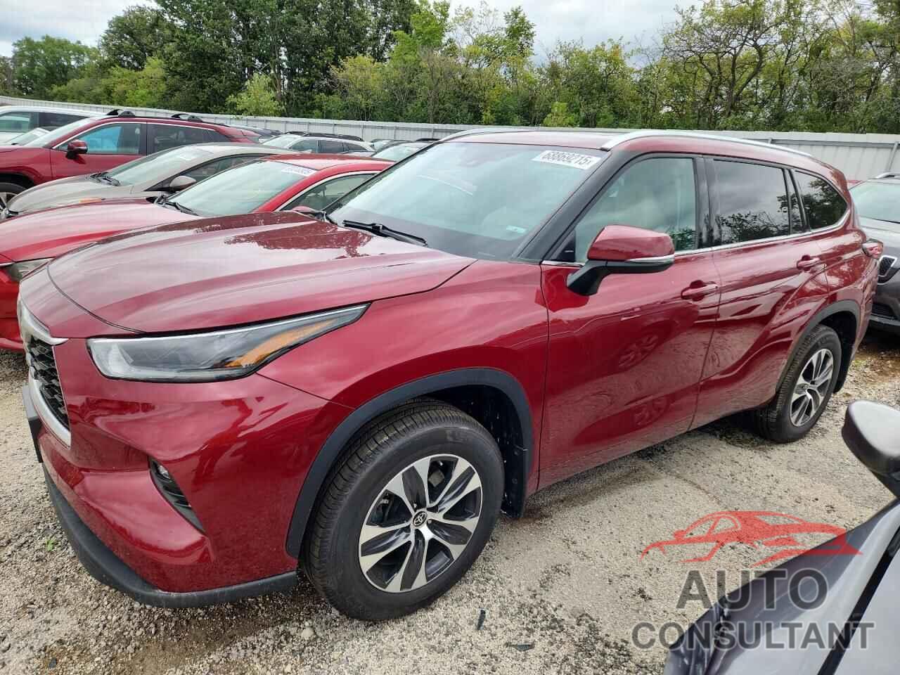 TOYOTA HIGHLANDER 2021 - 5TDGZRBH0MS091575