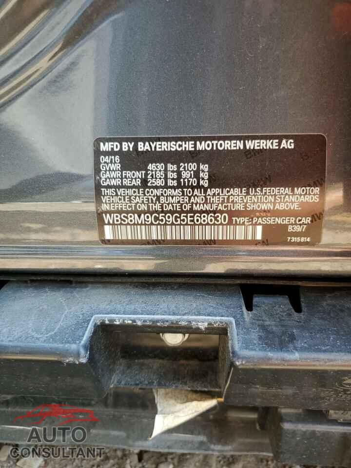 BMW M3 2016 - WBS8M9C59G5E68630