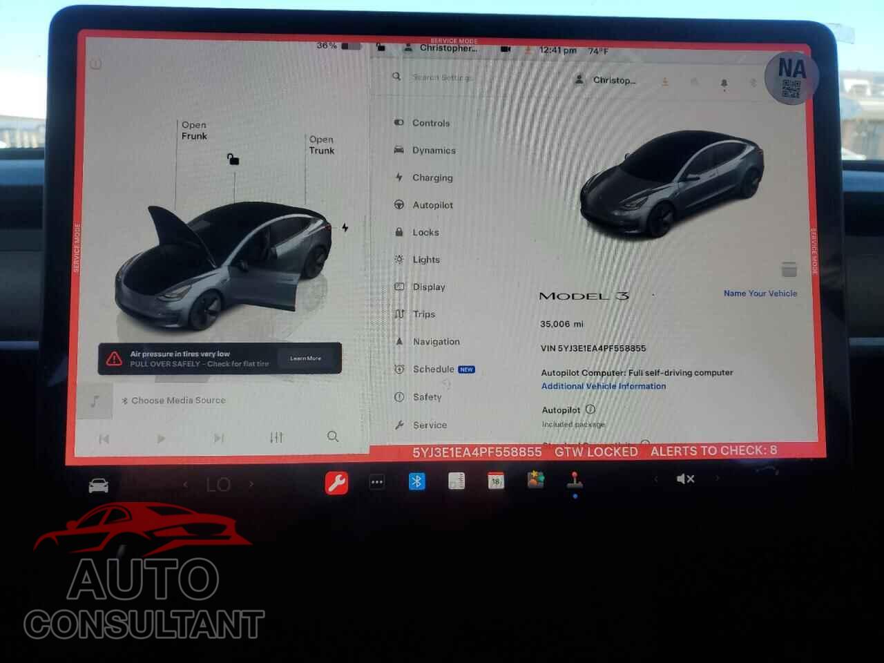 TESLA MODEL 3 2023 - 5YJ3E1EA4PF558855