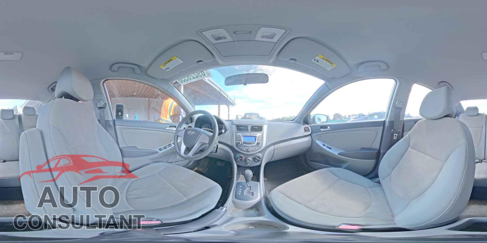 HYUNDAI ACCENT 2013 - KMHCT4AE1DU296467