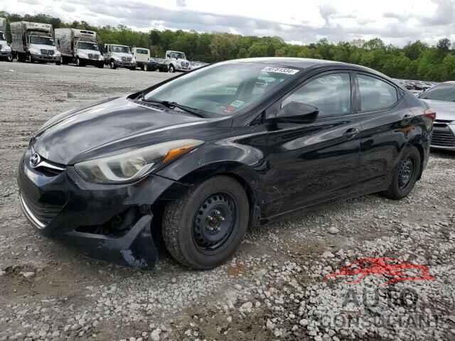 HYUNDAI ELANTRA 2016 - KMHDH4AE9GU512222