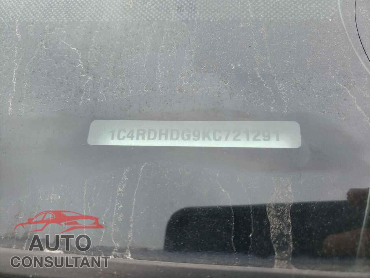 DODGE DURANGO 2019 - 1C4RDHDG9KC721291