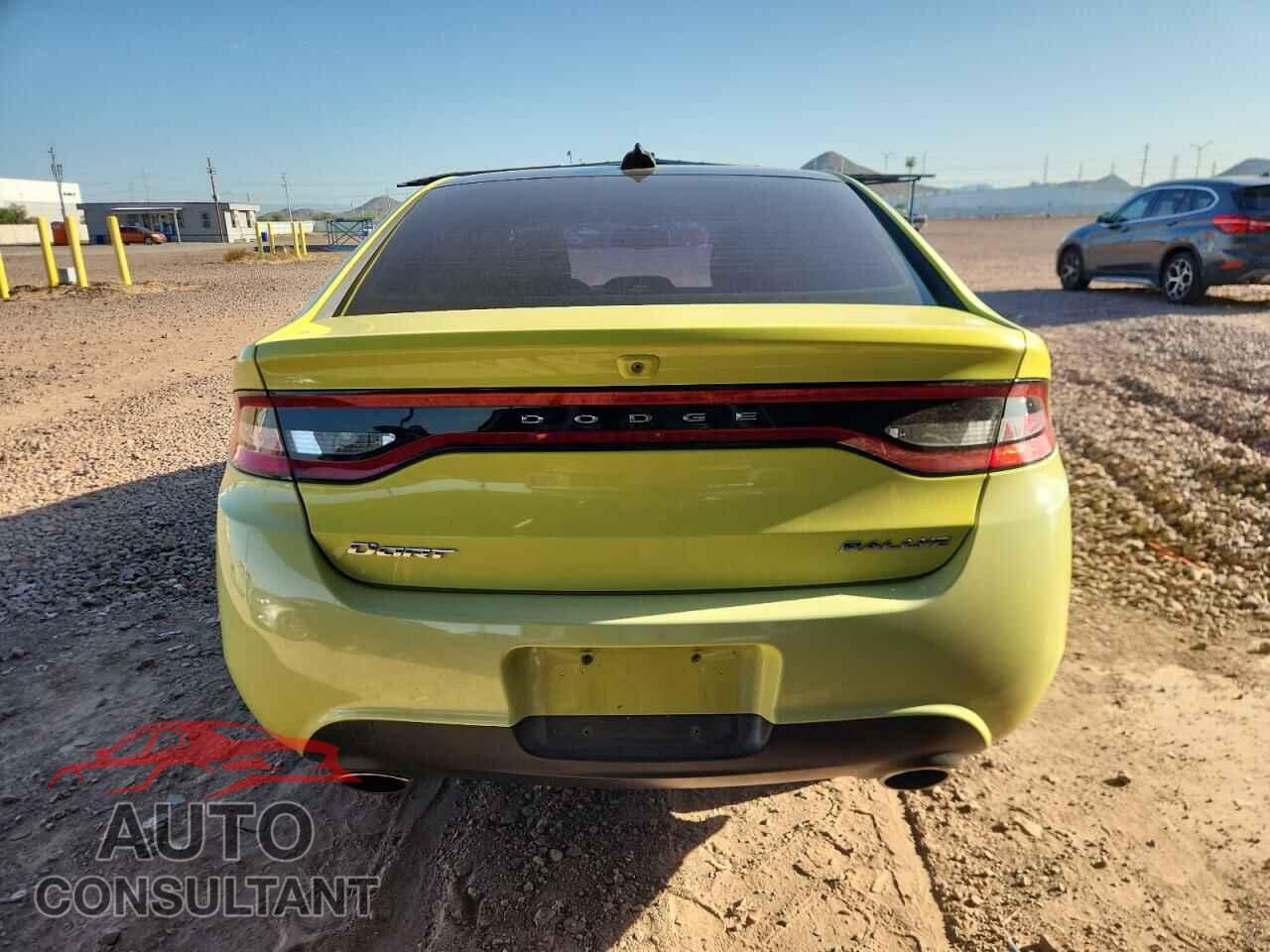 DODGE DART 2013 - 1C3CDFBA4DD118582