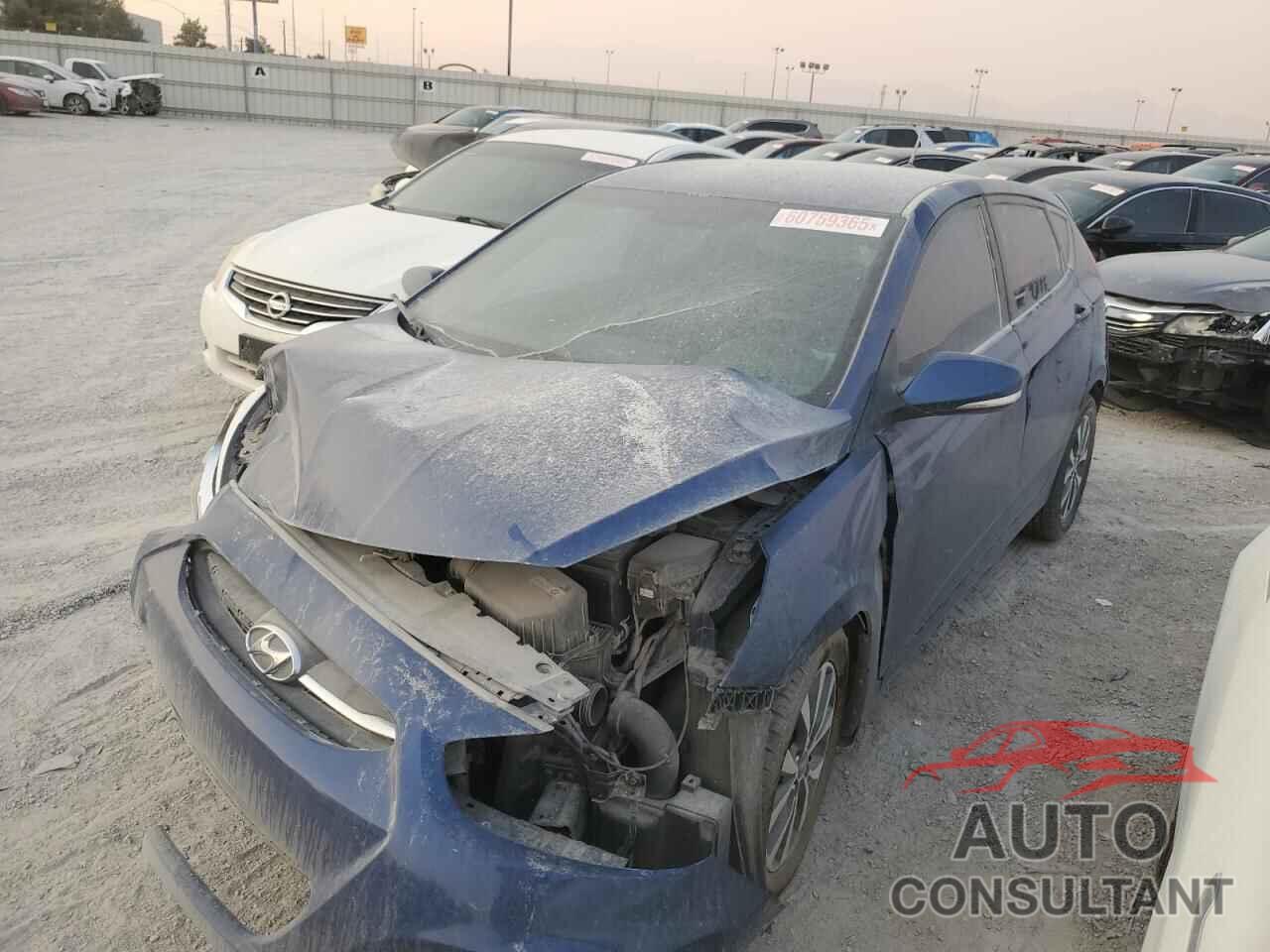 HYUNDAI ACCENT 2015 - KMHCU5AE1FU231284