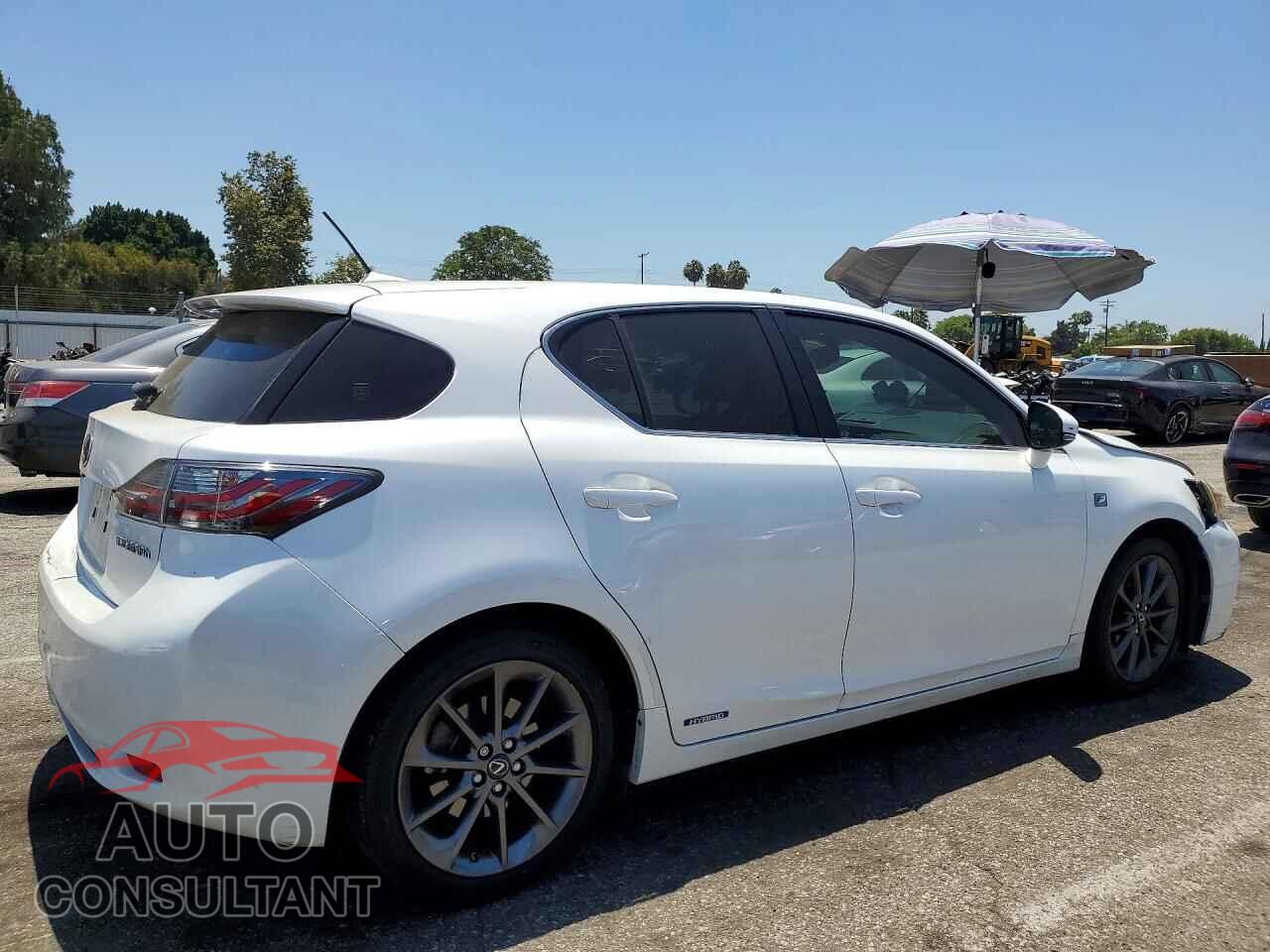LEXUS CT 200 2012 - JTHKD5BH4C2086949