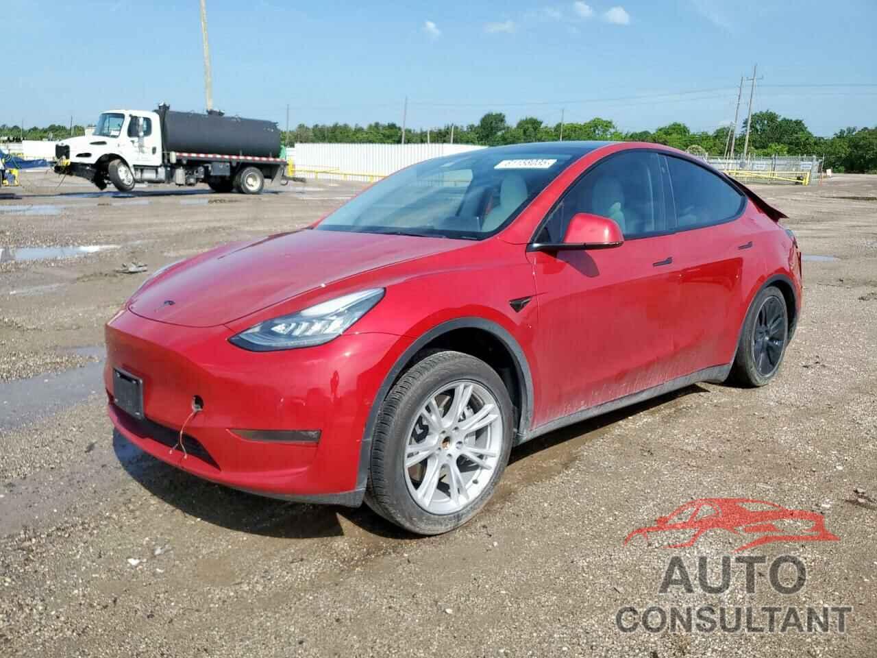 TESLA MODEL Y 2021 - 5YJYGDED5MF123334