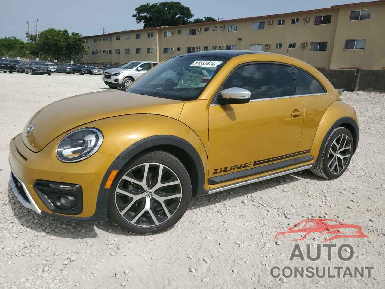 VOLKSWAGEN BEETLE 2016 - 3VWS17ATXGM627574