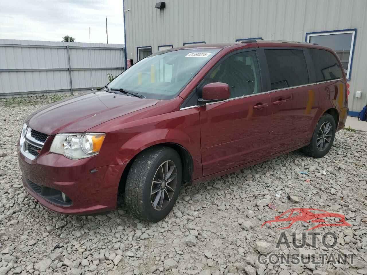 DODGE CARAVAN 2017 - 2C4RDGCG8HR825203