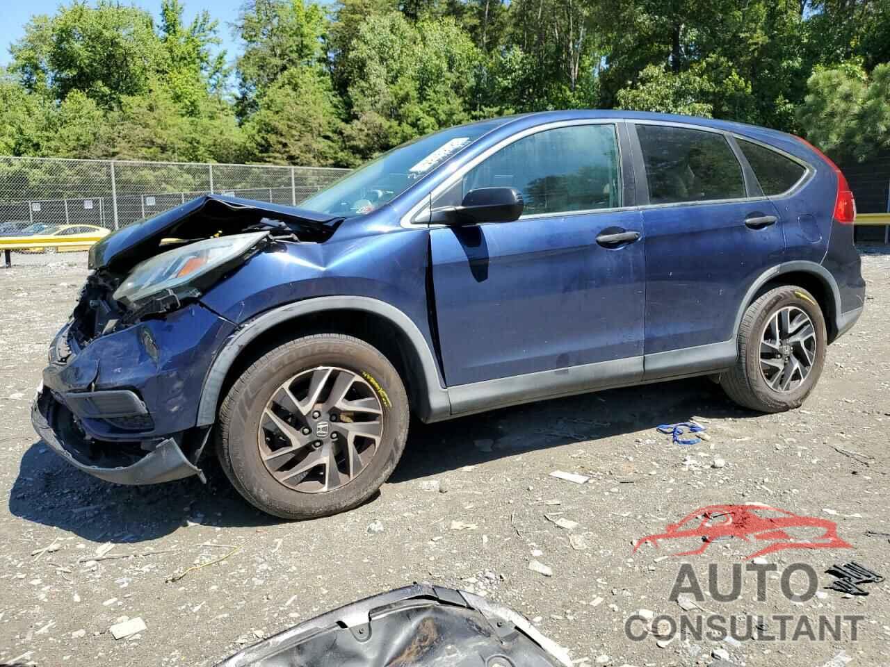 HONDA CRV 2016 - 5J6RM4H46GL033565