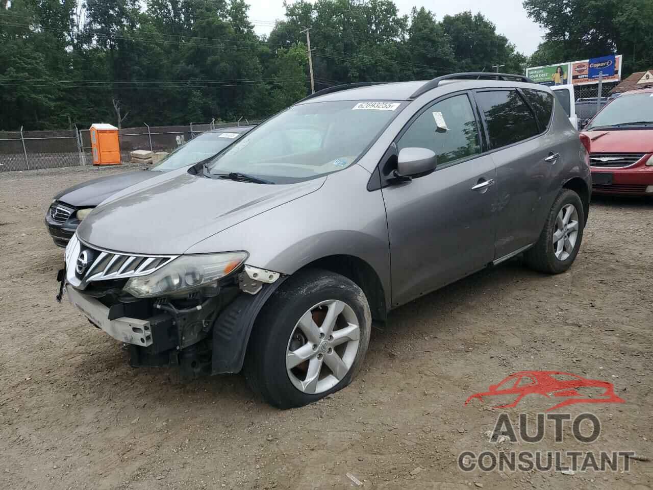 NISSAN MURANO 2009 - JN8AZ18W69W144157