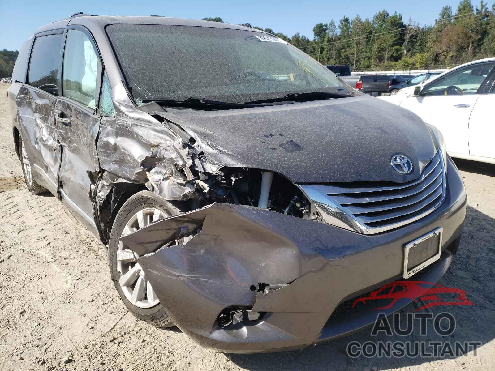 TOYOTA SIENNA 2017 - 5TDYZ3DC8HS806434