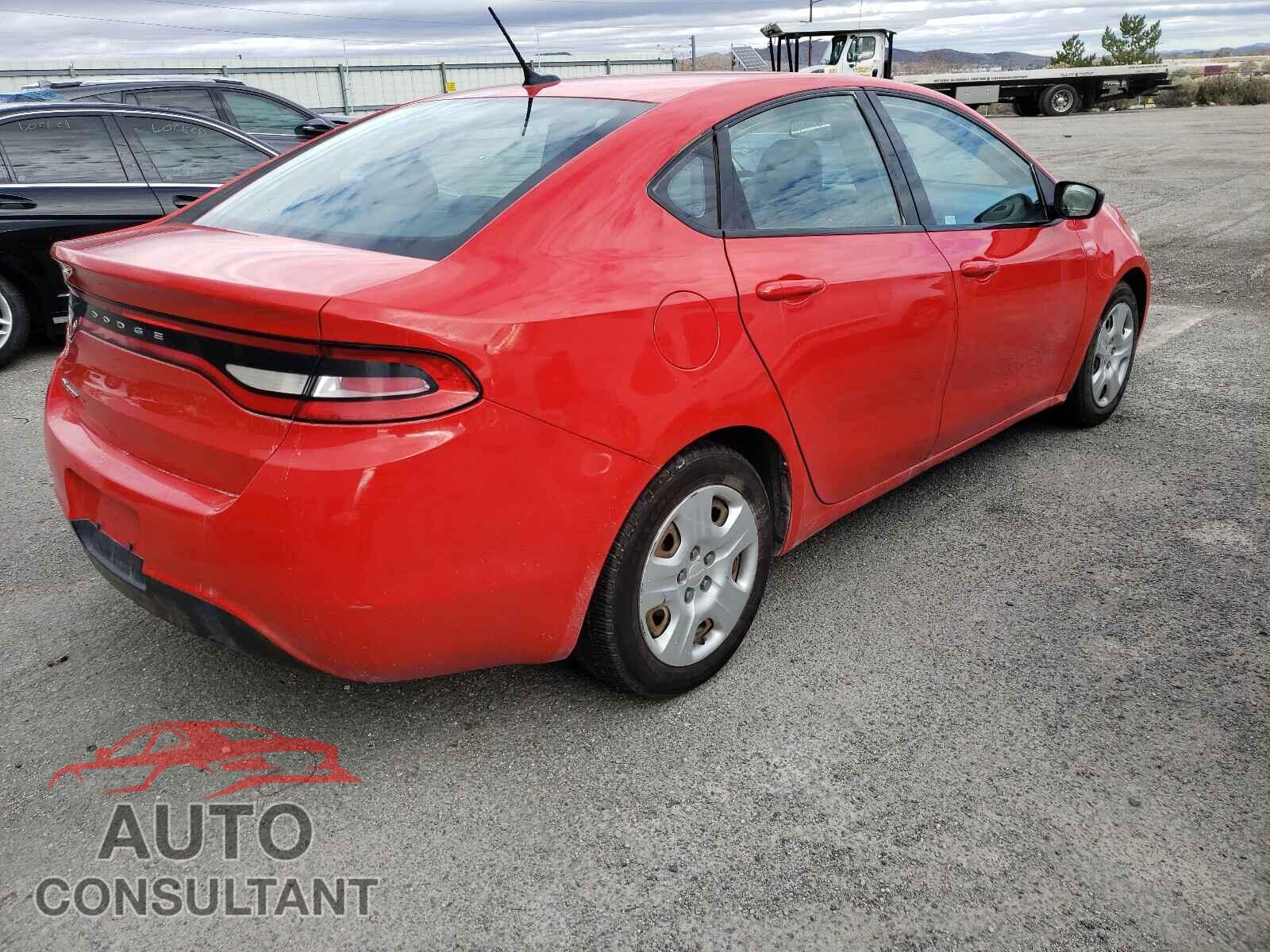DODGE DART 2016 - 1C3CDFAA3GD625138