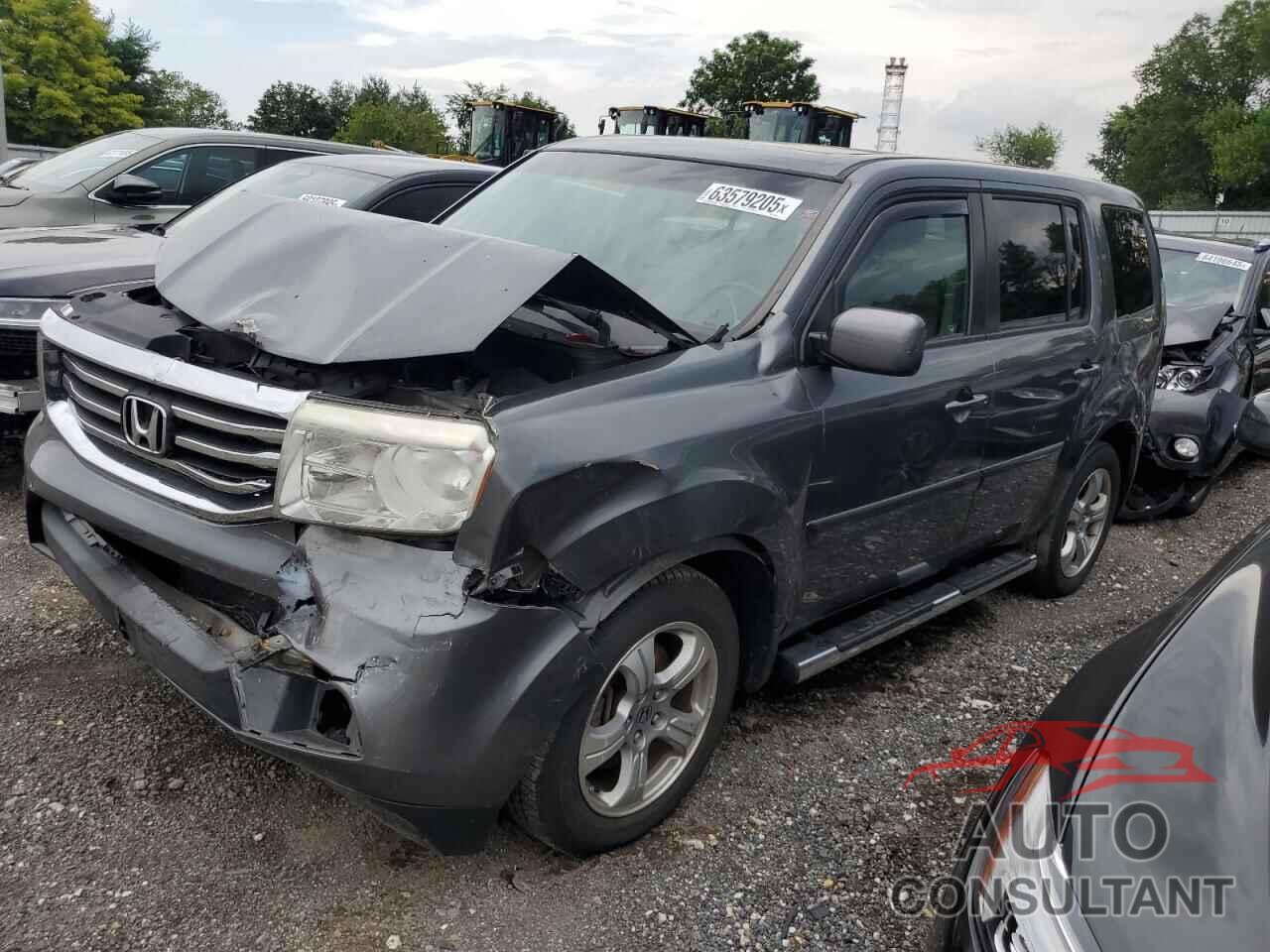 HONDA PILOT 2012 - 5FNYF4H56CB080399