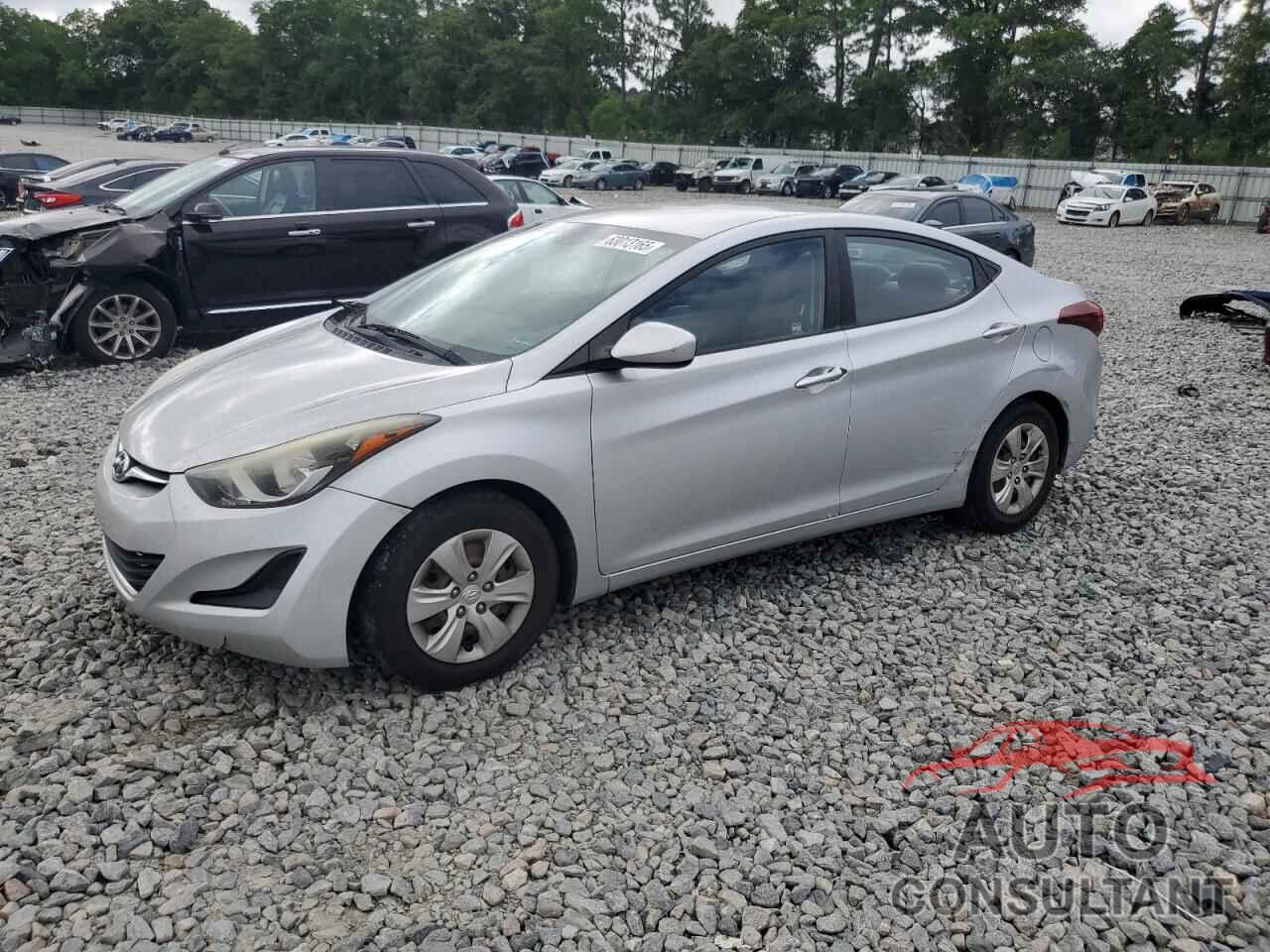 HYUNDAI ELANTRA 2016 - KMHDH4AE9GU483627
