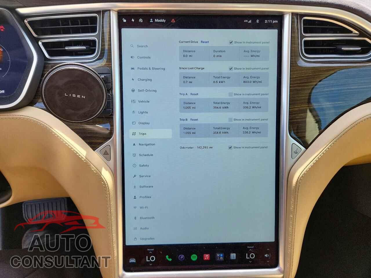 TESLA MODEL S 2015 - 5YJSA1E14FF109133