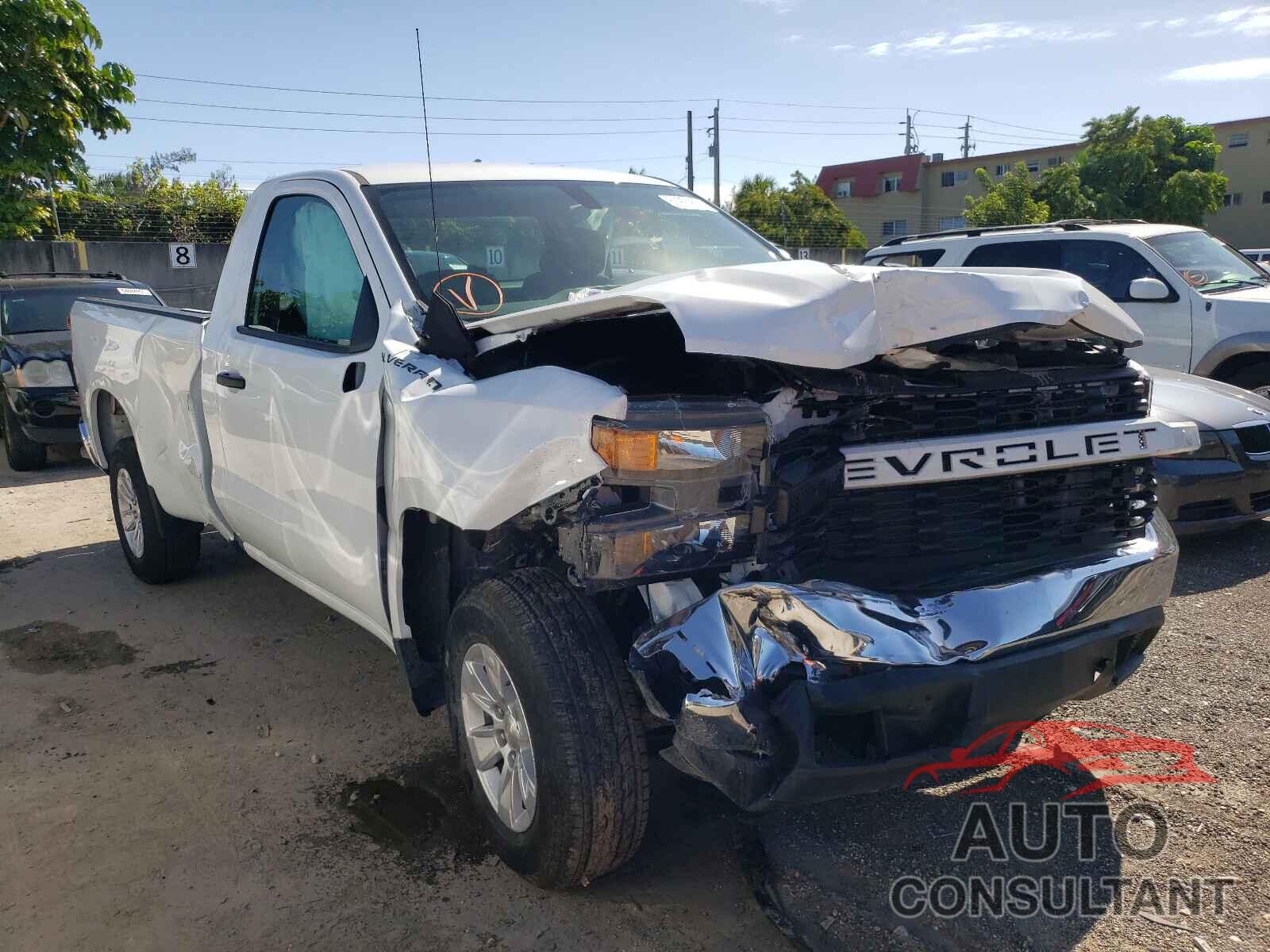 CHEVROLET SILVERADO 2021 - 3GCNWAEF7MG297423