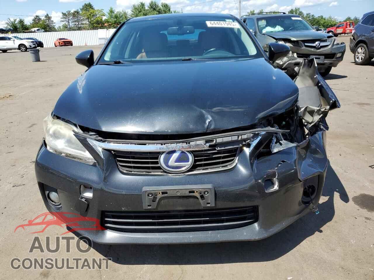 LEXUS CT 200 2012 - JTHKD5BH3C2107130