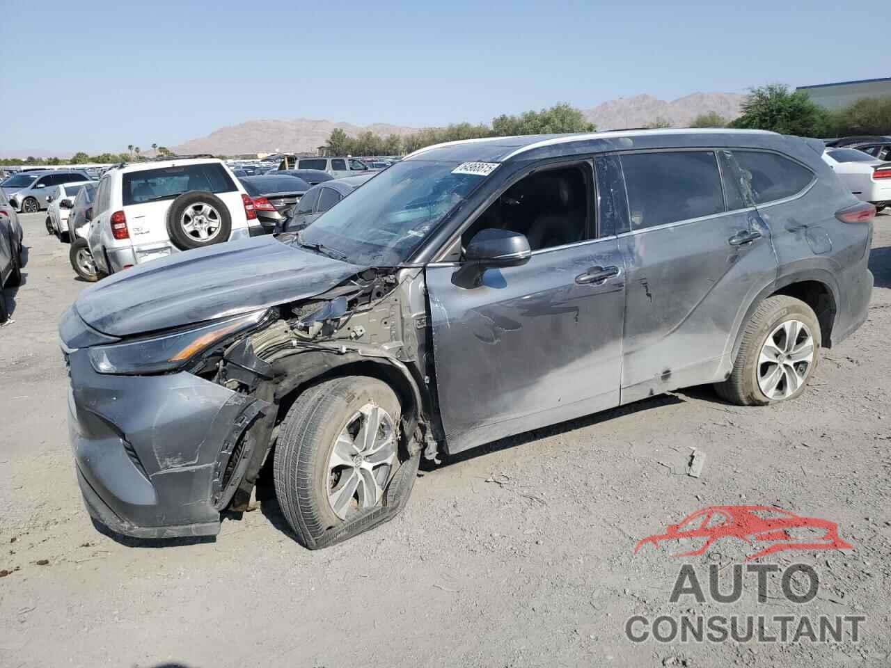 TOYOTA HIGHLANDER 2022 - 5TDGZRAH7NS139298