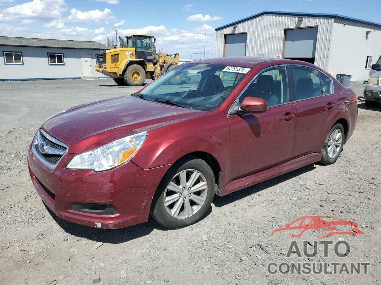 SUBARU LEGACY 2011 - 4S3BMBC61B3214294