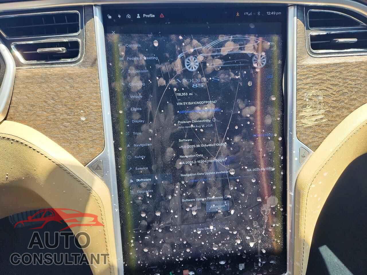 TESLA MODEL S 2013 - 5YJSA1CN0DFP05147