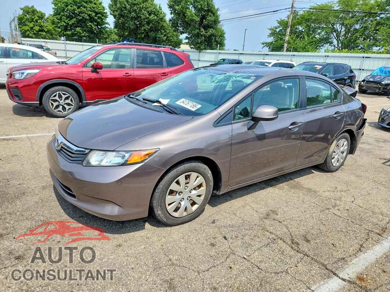 HONDA CIVIC 2012 - 19XFB2F5XCE021288