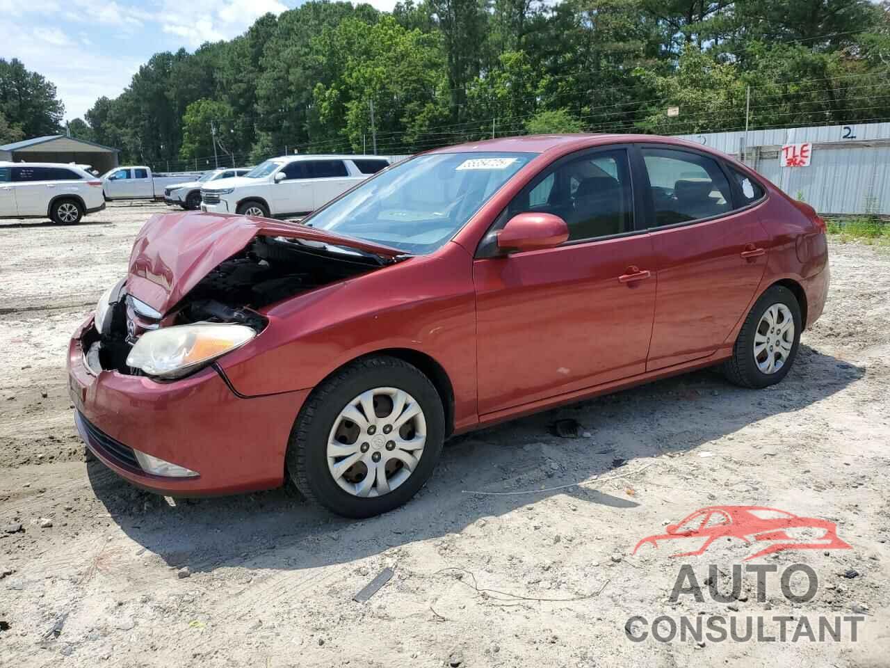 HYUNDAI ELANTRA 2010 - KMHDU4AD1AU129059