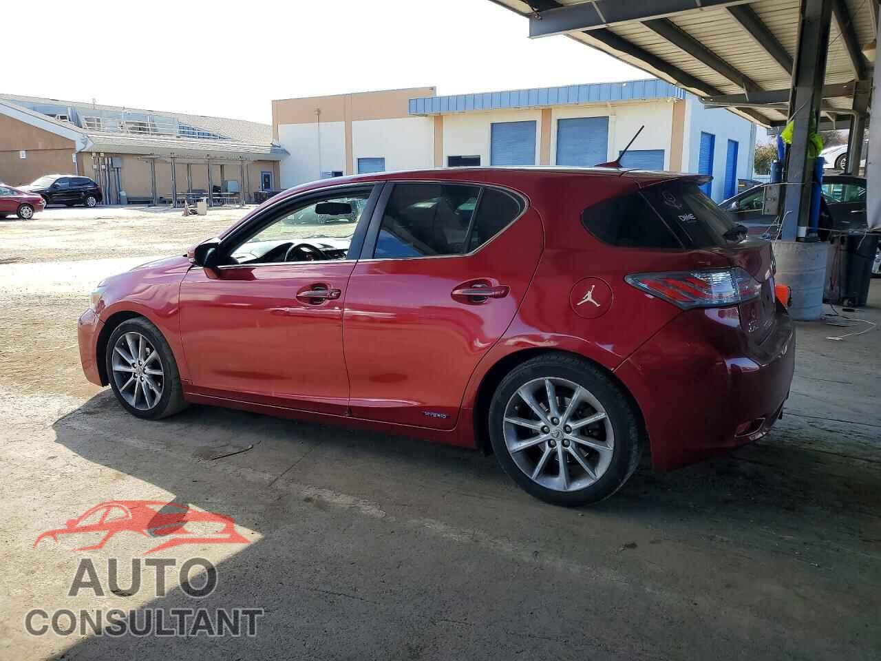 LEXUS CT 200 2012 - JTHKD5BH7C2067490