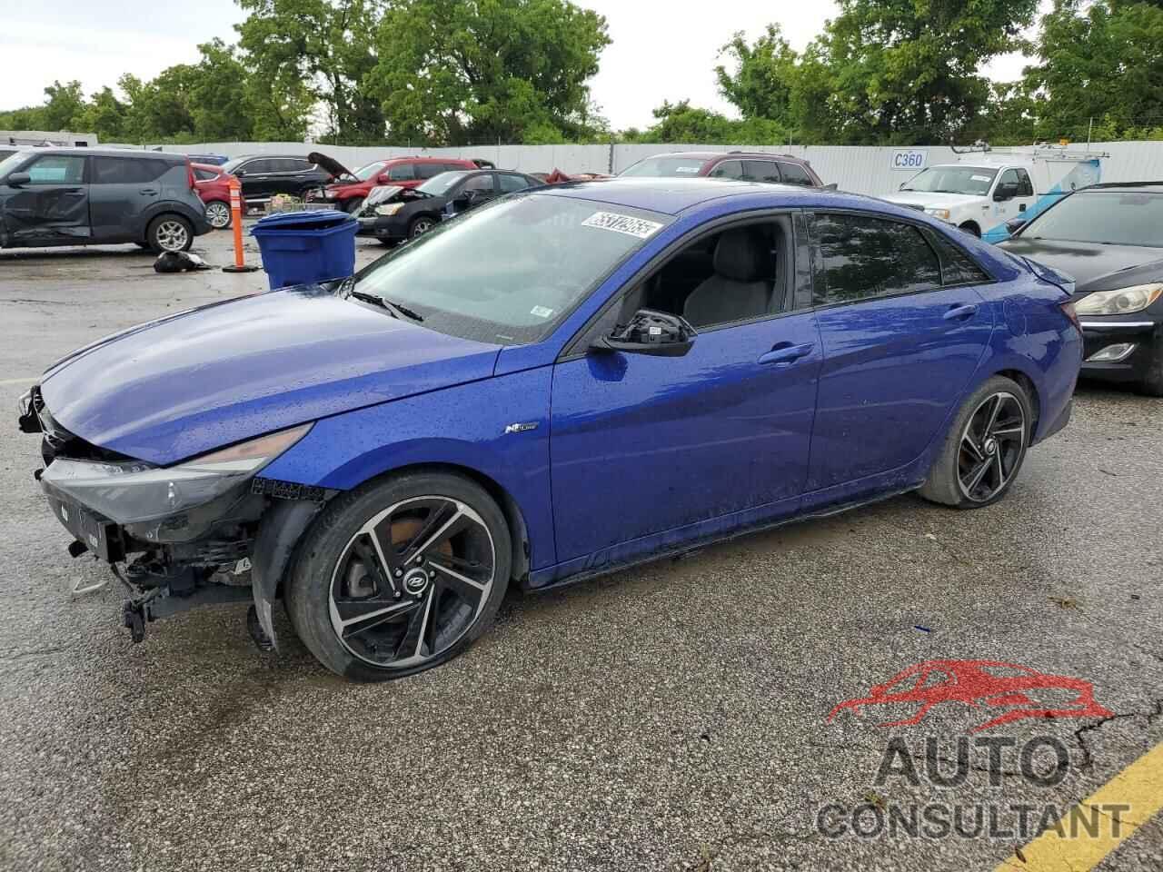 HYUNDAI ELANTRA 2022 - KMHLR4AF7NU345874