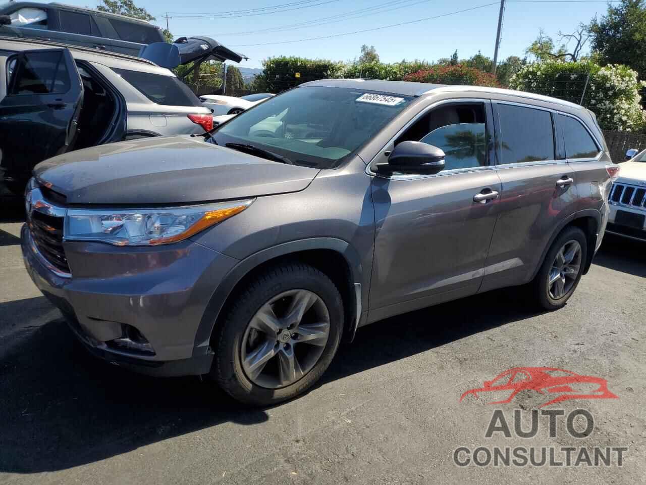 TOYOTA HIGHLANDER 2015 - 5TDDKRFH3FS120619