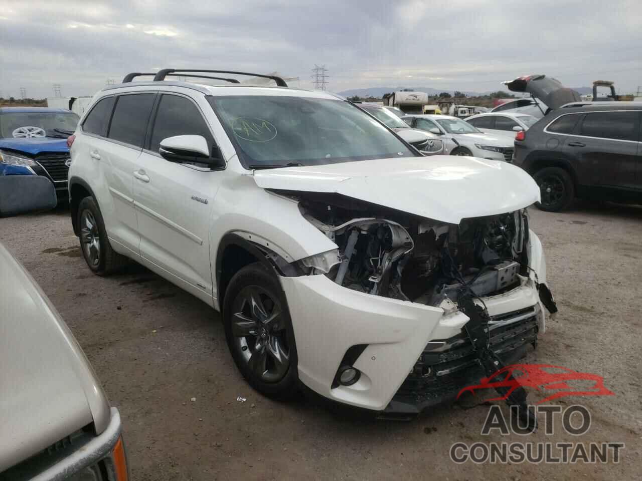 TOYOTA HIGHLANDER 2017 - 5TDDGRFHXHS027777