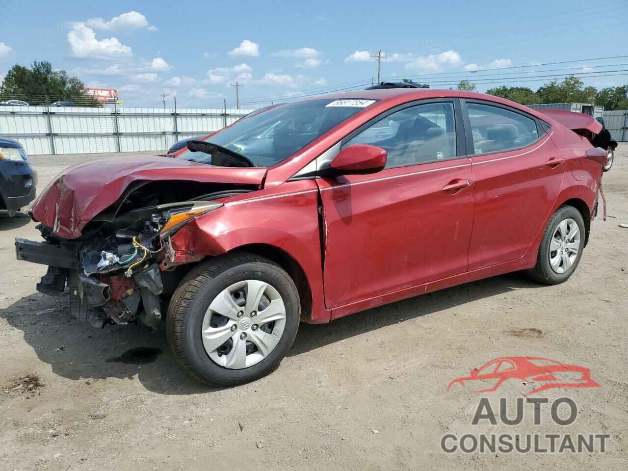 HYUNDAI ELANTRA 2016 - KMHDH4AE4GU622563