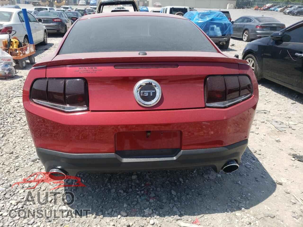 FORD MUSTANG 2011 - 1ZVBP8CF8B5110087