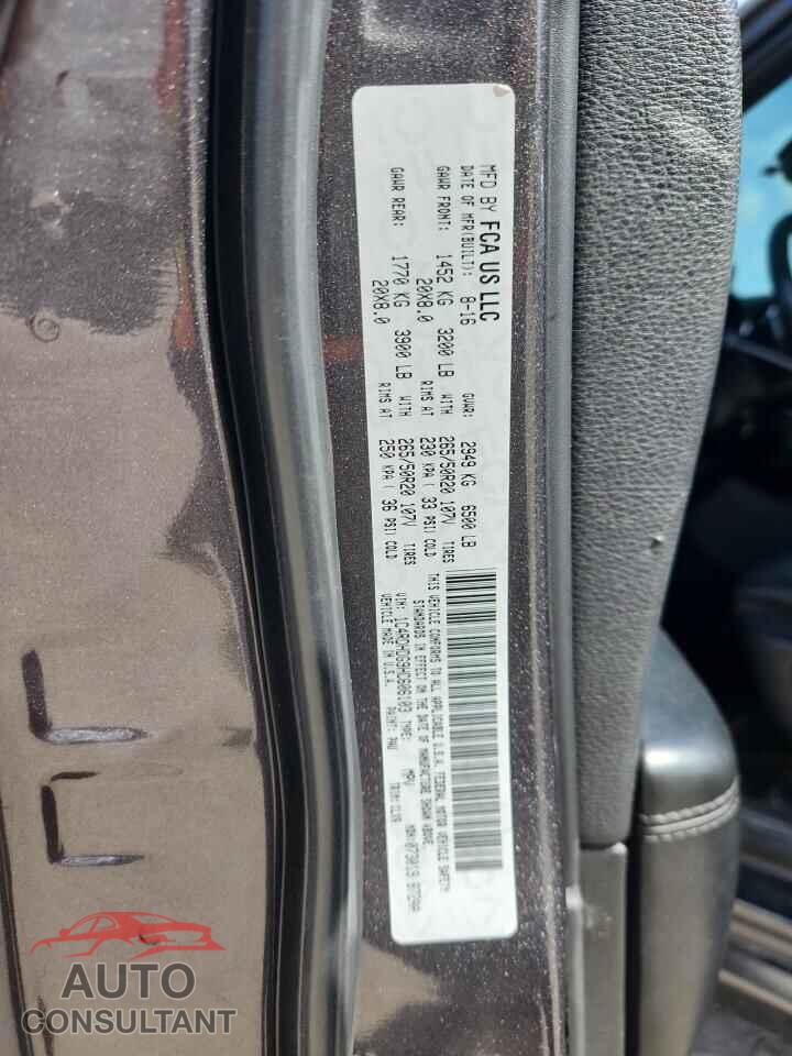 DODGE DURANGO 2017 - 1C4RDHDG9HC606103