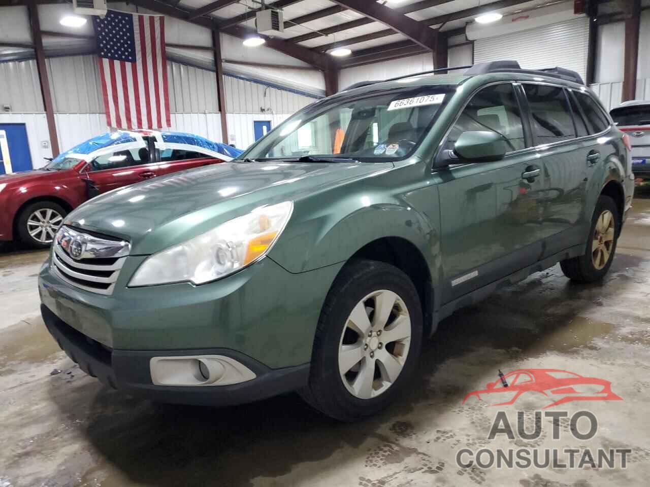 SUBARU OUTBACK 2012 - 4S4BRCCC6C3236396