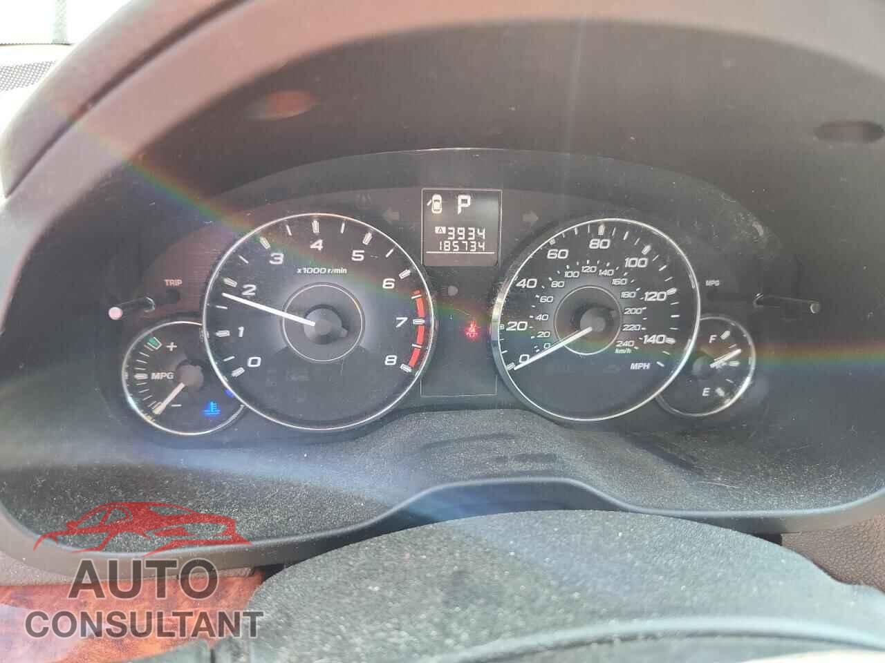 SUBARU OUTBACK 2012 - 4S4BRBLC1C3267226