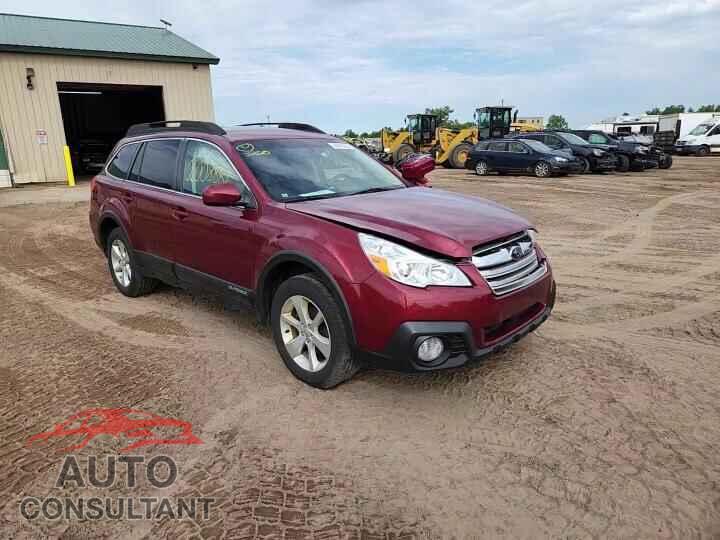 SUBARU OUTBACK 2014 - 4S4BRBCC8E3200979