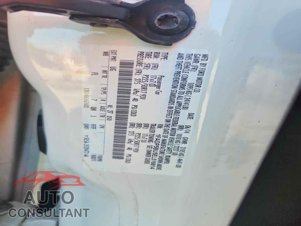 FORD CMAX 2014 - 1FADP5BU5EL516814